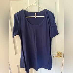 Navy Blue Lularoe short sleeve